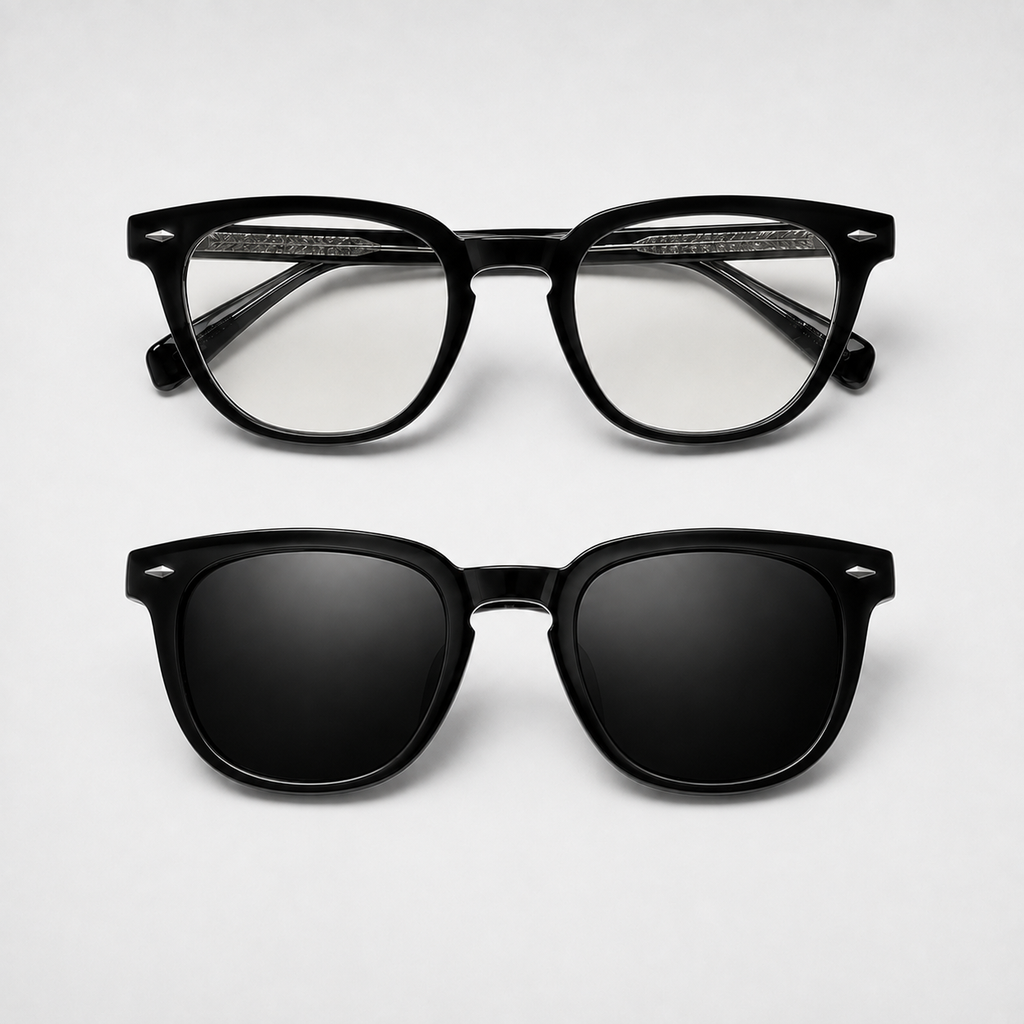 2-in-1 Roam Glasses - Black