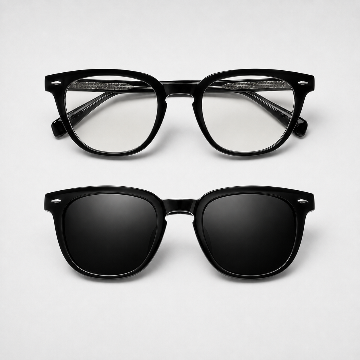 2-in-1 Roam Glasses - Black