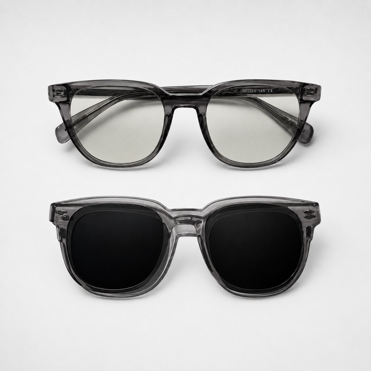 2-in-1 Roam Glasses - Transparent