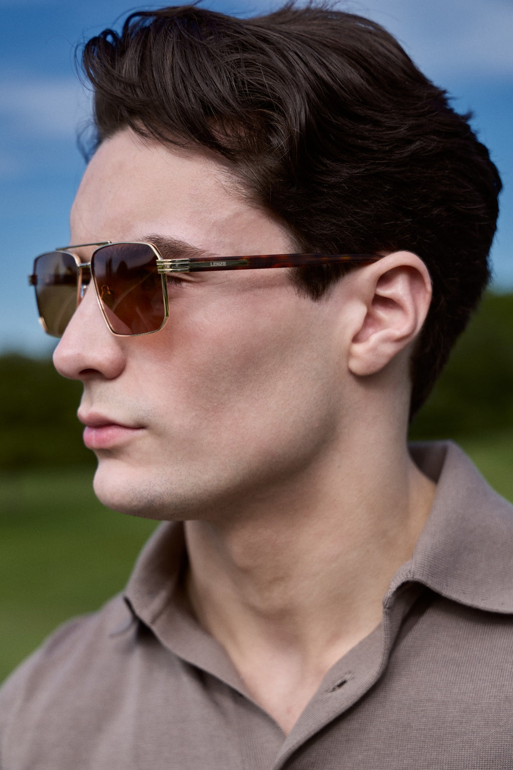 Archive Glasses - Dusk Gold