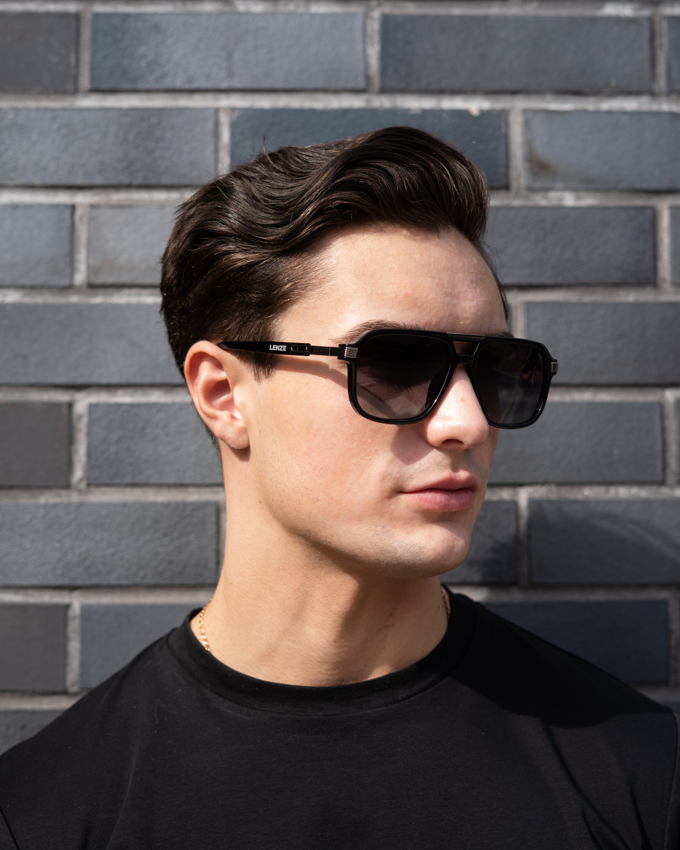 Flyer Glasses - Black/Grey