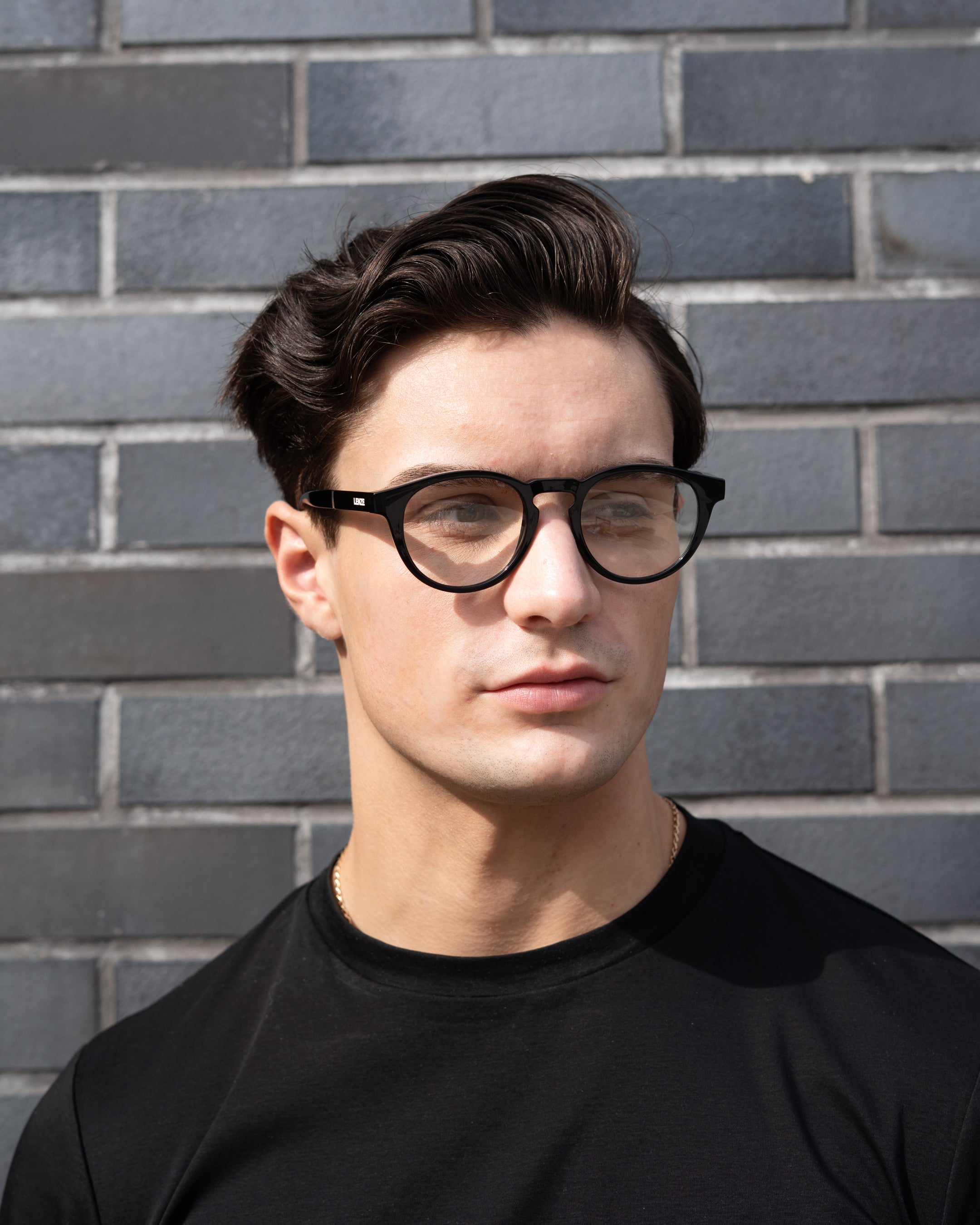 2-in-1 Heritage Glasses - Black