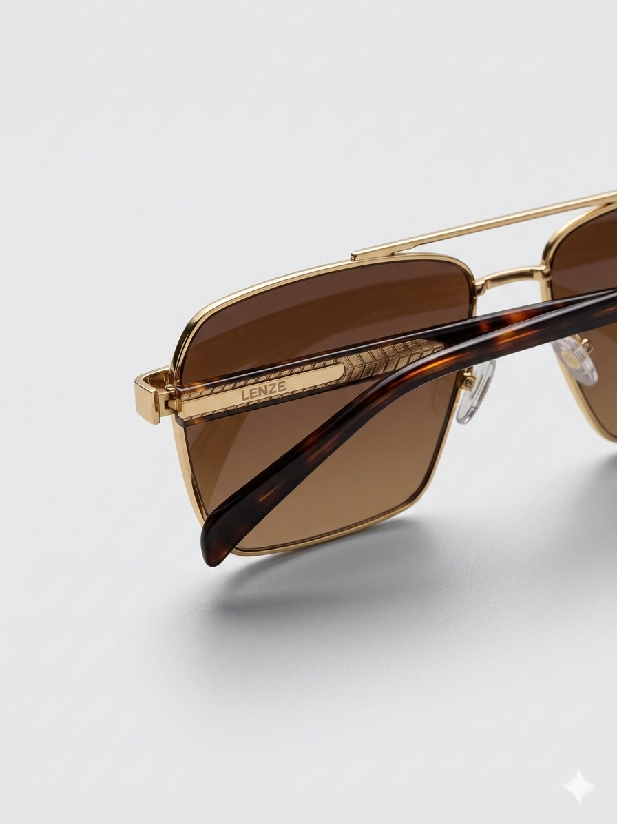 Archive Glasses - Dusk Gold