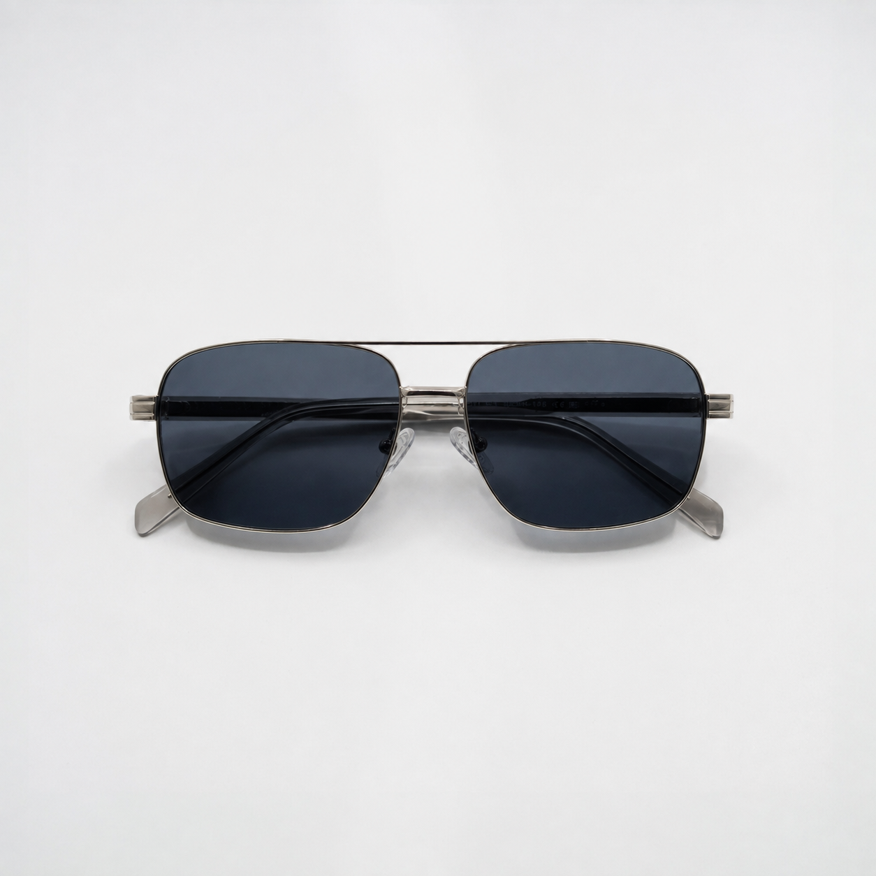 Aureo Glasses - Dusk Silver / Sea Blue