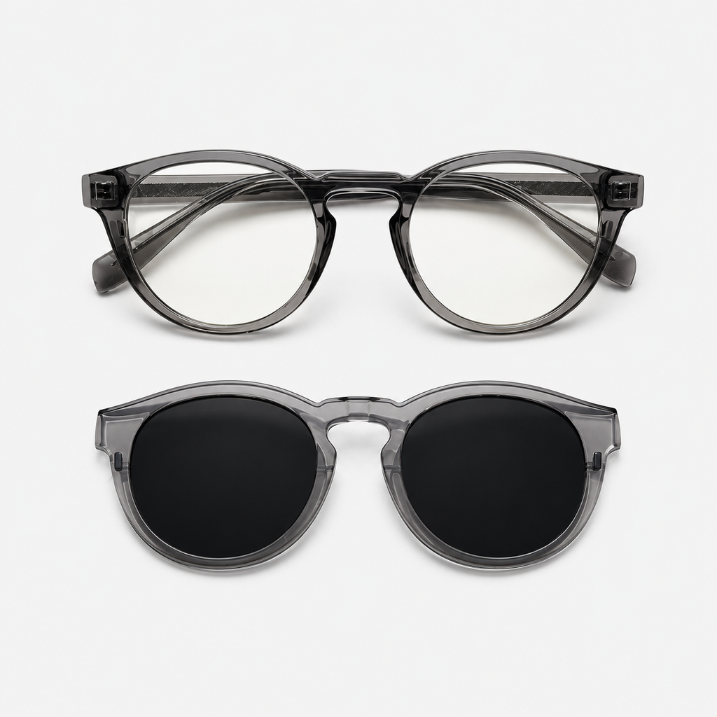 2-in-1 Heritage Glasses - Transparent