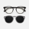 2-in-1 Heritage Glasses - Transparent
