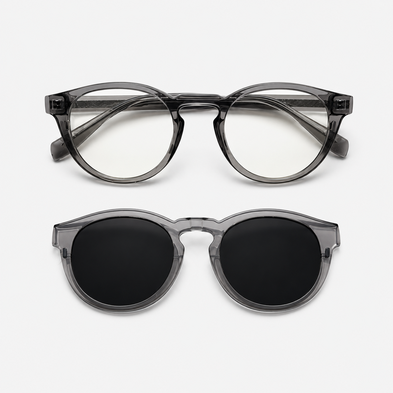 2-in-1 Heritage Glasses - Transparent