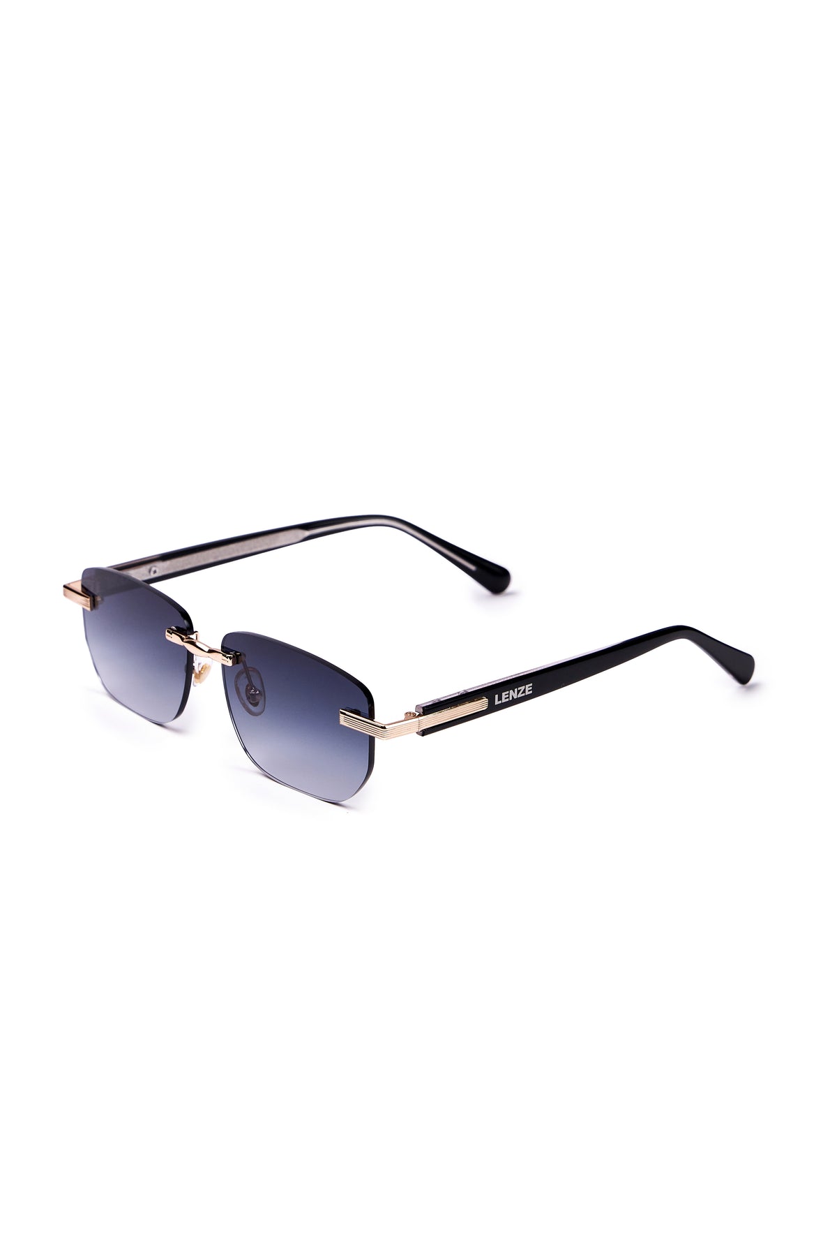 Edge Glasses - Gold/Gunmetal Grey