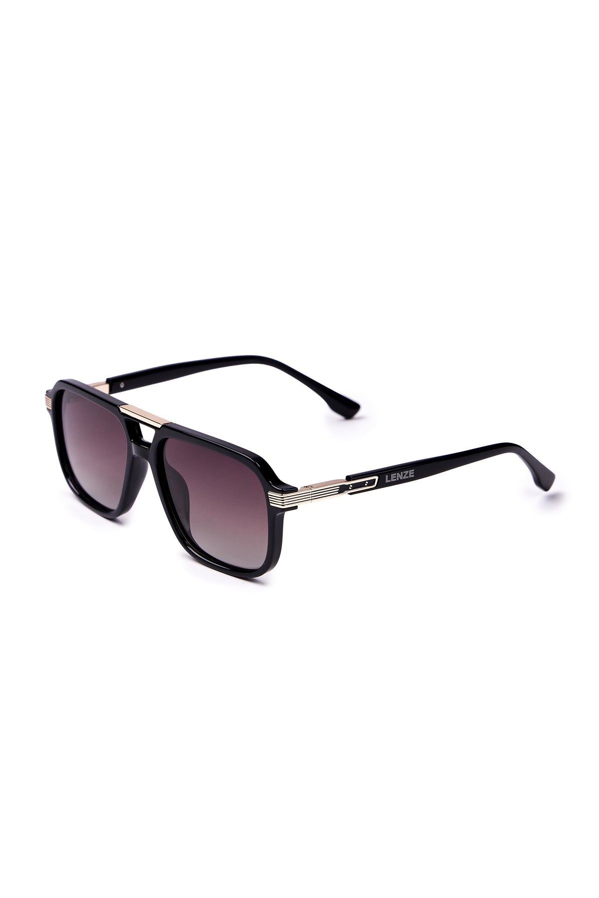 Flyer Glasses - Black/Gold