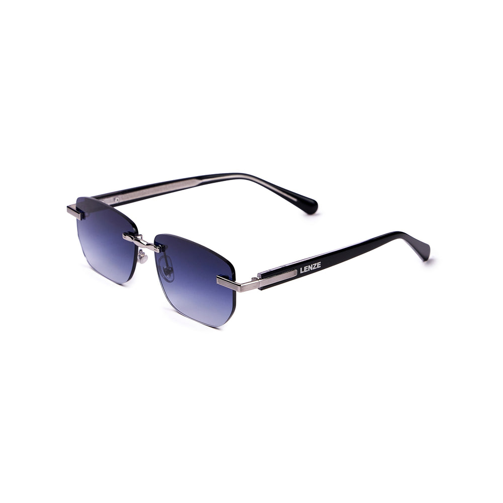 Edge - Gunmetal Silver / Ocean Blue