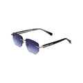 Edge - Gunmetal Silver / Ocean Blue