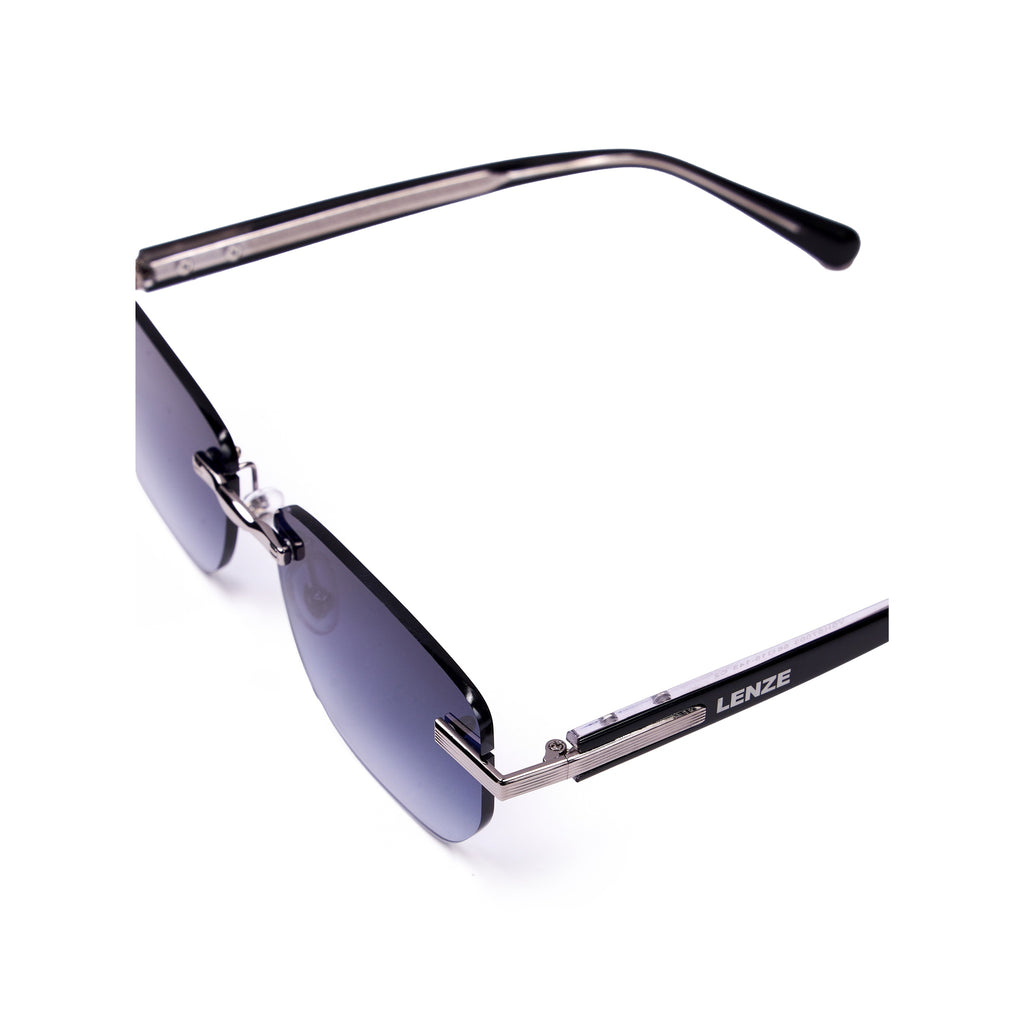 Edge - Gunmetal Silver / Ocean Blue