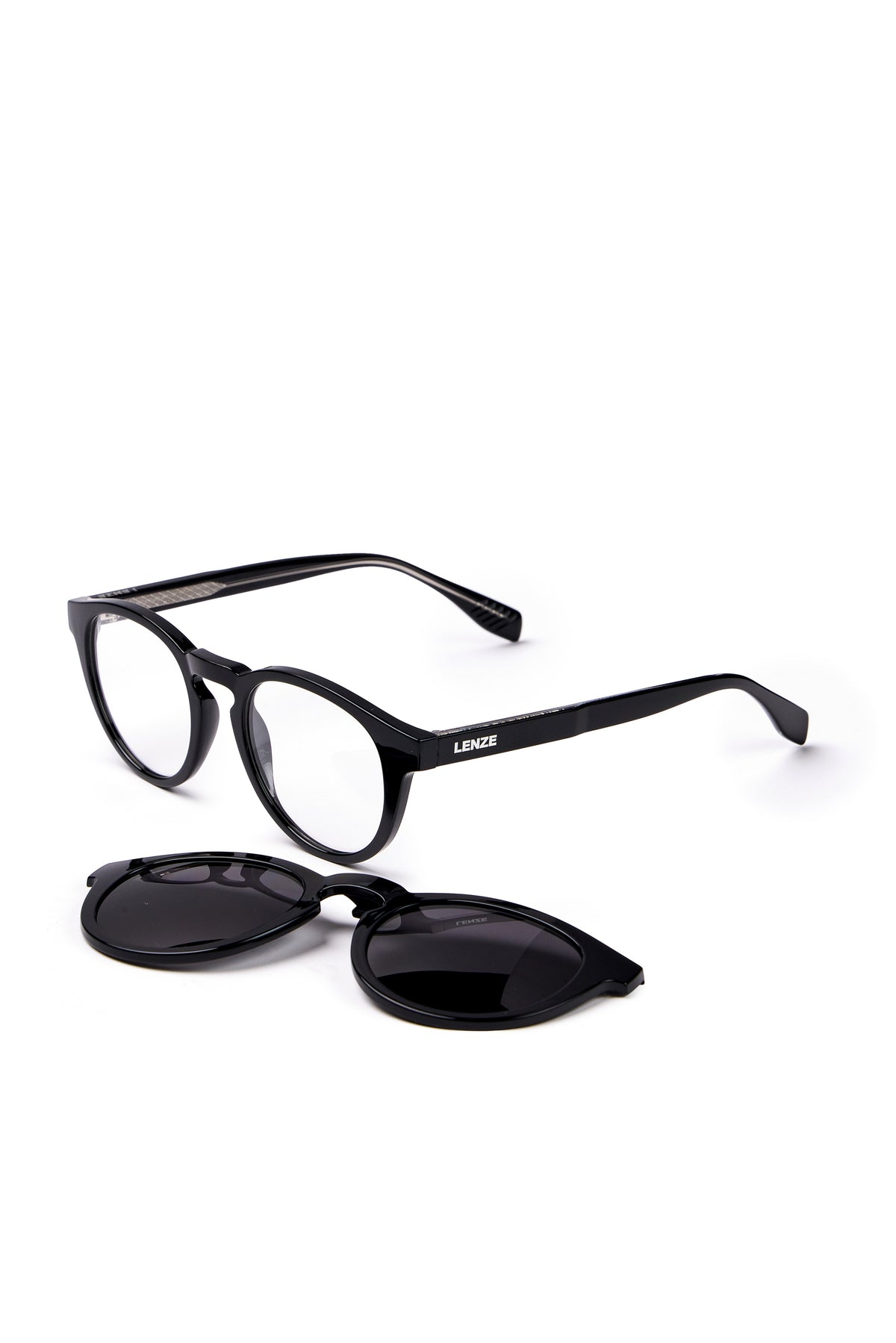2-in-1 Heritage Glasses - Black