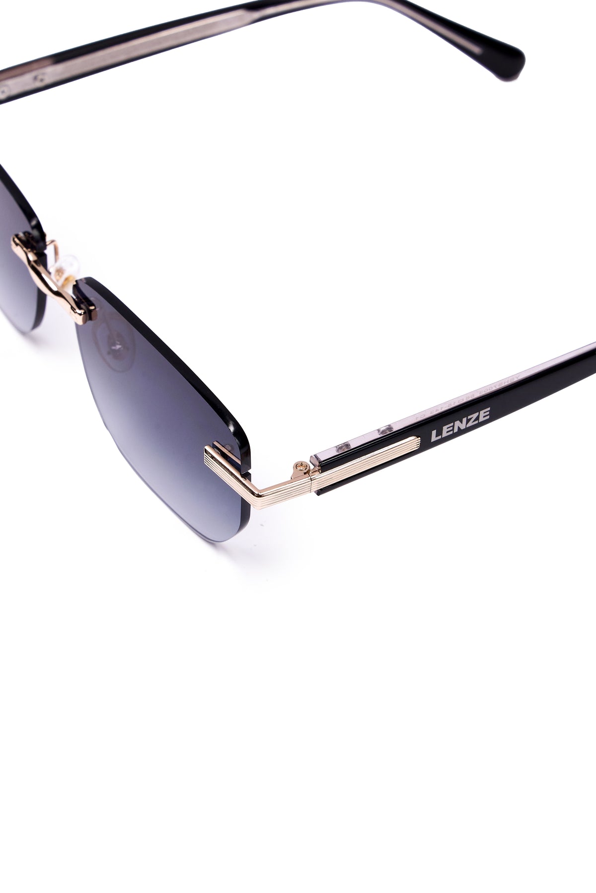 Edge Glasses - Gold/Gunmetal Grey